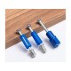 Parafuso Rastex Rapid Hettich Du 325 (Padrão 34Mm) Para Furo 8 Mm Azul (Kit Com 200 Un) Parafuso Rastex Rapid Hettich Du 325 (Padrão 34Mm) Para Furo 8 Mm Azul (Kit Com 200 Un)