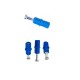 Parafuso Rastex Rapid Hettich Du 325 (Padrão 34Mm) Para Furo 8 Mm Azul (Kit Com 25 Un) Parafuso Rastex Rapid Hettich Du 325 (Padrão 34Mm) Para Furo 8 Mm Azul (Kit Com 25 Un)