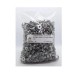 Kit Promocional C/ 500 Tambor Rastex 15/15 Natural P/15 Mm + 500 Tampa Rastex Fenda Cruzada Branca