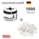 Kit Promocional C/ 500 Tambor Rastex 15/15 Natural P/15 Mm + 500 Tampa Rastex Fenda Cruzada Branca