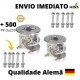 Kit Promocional C/ 500 Tambor Minifix 15X11 Natural P/15 Mm + 500 Pf. Minifix Du 259 Em Aço R. Sob. Zco Bco.