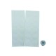 Kit Promocional C/ 200 Tambor Minifix 15X11 Natural P/15 Mm + 200 Tapa Furos Adesivos Branco Tx 19 Mm