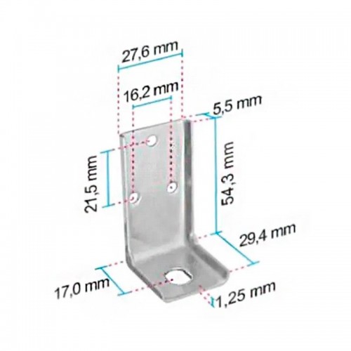 Suporte Aéreo Reforçado Em Aço Com Capa Plastica Branca (Kit Com 20 Un) Suporte Aéreo Reforçado Em Aço Com Capa Plastica Branca (Kit Com 20 Un)