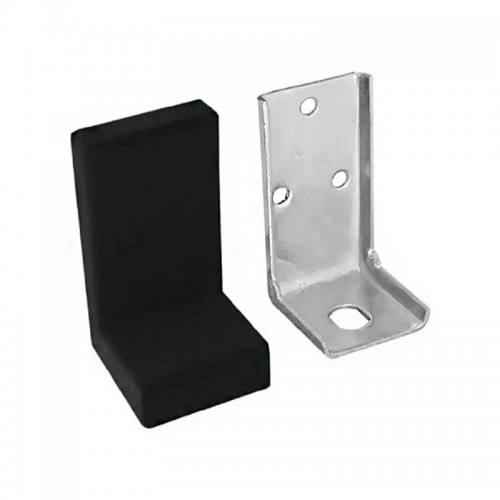 Suporte Aéreo Reforçado Em Aço Com Capa Plastica Preto (Embalagem Industrial Com 100 Un)
