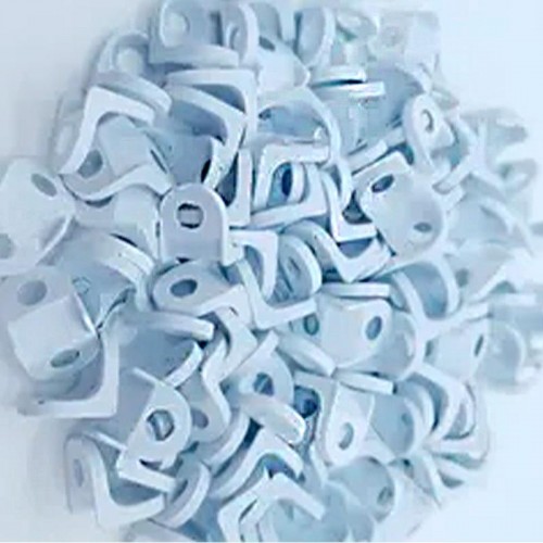 Suporte De Prateleira 2 Furos 13,5 X 13,5 Leve Epóxi Branco (Kit Com 100 Un) Suporte De Prateleira 2 Furos 13,5 X 13,5 Leve Epóxi Branco (Kit Com 100 Un)