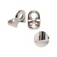 Suporte De Prateleira 2 Furos 13,5 X 13,5 Leve Niquelado (Kit Com 100 Un)