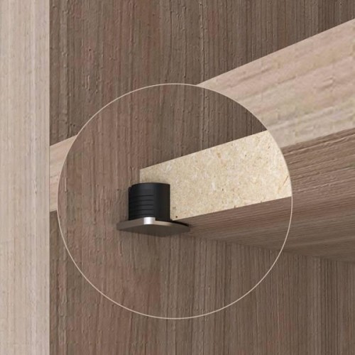 Suporte De Prateleira Invisível Niquelado (Kit Com 200) Suporte De Prateleira Invisível Niquelado (Kit Com 200)