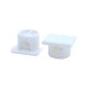 Suporte De Prateleira Invisível Plástico Branco (Kit Com 500) Suporte De Prateleira Invisível Plástico Branco (Kit Com 500)