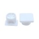 Suporte De Prateleira Invisível Plástico Branco (Kit Com 500) Suporte De Prateleira Invisível Plástico Branco (Kit Com 500)