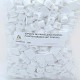 Suporte De Prateleira Invisível Plástico Branco (Kit Com 500) Suporte De Prateleira Invisível Plástico Branco (Kit Com 500)