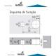Dispositivo Vb 36/16 Branco Para Chapa 15 Mm (Kit Com 100 Un) Dispositivo Vb 36/16 Branco Para Chapa 15 Mm (Kit Com 100 Un)