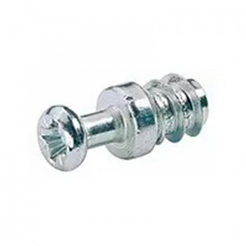 Parafuso Vb Du 260 (6,7 X 7,8 Mm - Curto) Hettich Rosca Soberba Zincado Branco (Kit Com 200 Un)