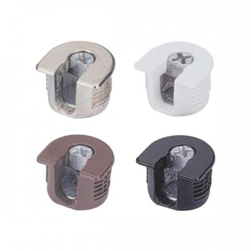 Dispositivo Vb 35/19 Branco Para Chapa 18 Mm (Kit Com 100 Un) Dispositivo Vb 35/19 Branco Para Chapa 18 Mm (Kit Com 100 Un)