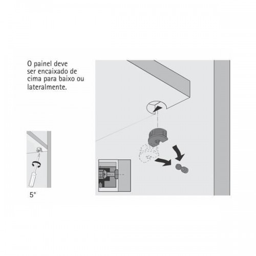 Dispositivo Vb 35/19 Branco Para Chapa 18 Mm (Kit Com 100 Un) Dispositivo Vb 35/19 Branco Para Chapa 18 Mm (Kit Com 100 Un)
