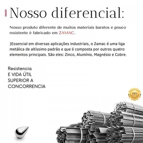 Kit Promocional Dispositivo Vb 35/16 Niquelado + Pf Vb Du 279 (Longo) (Kit C/100 Un) Kit Promocional Dispositivo Vb 35/16 Niquelado + Pf Vb Du 279 (Longo) (Kit C/100 Un)