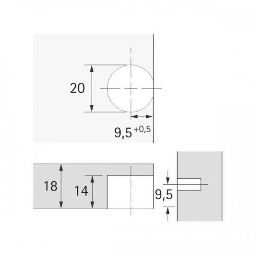 Kit Promocional Dispositivo Vb 35/19 Niquelado + Pf Vb Du 279 (Longo) (Kit C/100 Un) Kit Promocional Dispositivo Vb 35/19 Niquelado + Pf Vb Du 279 (Longo) (Kit C/100 Un)