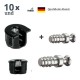 Kit C/10 Un Dispositivo Vb 35/16 Preto + 10 Pf Vb Du 279 (Longo) Kit C/10 Un Dispositivo Vb 35/16 Preto + 10 Pf Vb Du 279 (Longo)