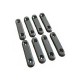 Sapata Deslizante 12 X 50 Mm Preta (Kit Com 200 Un)