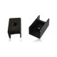 Sapata Deslizante 15 X 27 Mm Preta (Kit Com 200 Un) Sapata Deslizante 15 X 27 Mm Preta (Kit Com 200 Un)