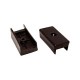 Sapata Deslizante 15 X 27 Mm Preta (Kit Com 200 Un) Sapata Deslizante 15 X 27 Mm Preta (Kit Com 200 Un)