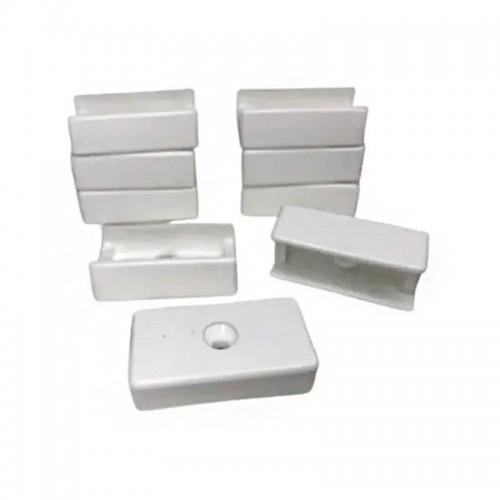 Sapata Deslizante 15 X 27 Mm Branca (Kit Com 200 Un) Sapata Deslizante 15 X 27 Mm Branca (Kit Com 200 Un)