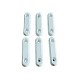 Sapata Deslizante 12 X 50 Mm Branca (Kit Com 200 Un) Sapata Deslizante 12 X 50 Mm Branca (Kit Com 200 Un)