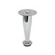 Pé Cônico Regulável 150 Mm Cromado (Kit Com 4 Unidades) Pé Cônico Regulável 150 Mm Cromado (Kit Com 4 Unidades)