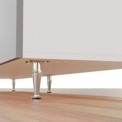 Pé Cônico Regulável 150 Mm Cromado (Kit Com 4 Unidades) Pé Cônico Regulável 150 Mm Cromado (Kit Com 4 Unidades)