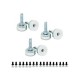 Sapata Regulável Com Bucha 1/4 X 20,5 X 26,5 (Curta) (Embalagem Industrial Com 200 Un) Sapata Regulável Com Bucha 1/4 X 20,5 X 26,5 (Curta) (Embalagem Industrial Com 200 Un)