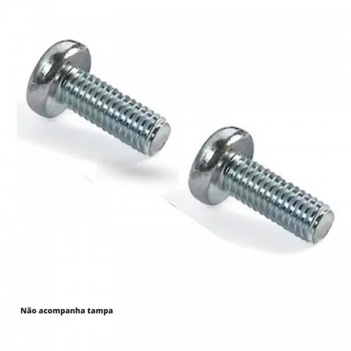 Parafuso 1/4 X 1/2 Pol. Cab. 13 Tamp. F. Philips Rosca Maq. Zb (Kit com 50)