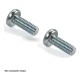 Parafuso 1/4 X 1/2 Pol. Cab. 13 Tamp. F. Philips Rosca Maq. Zb (Kit com 50)