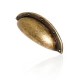 Puxador Concha 64 Mm Colonial Ouro Velho