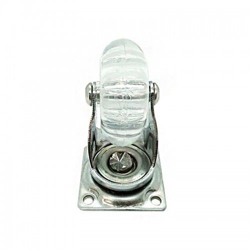 Rodizio Silicone (Gel) 50Mm Fix Chapa Plana 42 X 42 Sem Freio (Kit Com 10 Unidades) Rodizio Silicone (Gel) 50Mm Fix Chapa Plana 42 X 42 Sem Freio (Kit Com 10 Unidades)