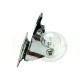 Rodizio Silicone (Gel) 35Mm Fix Chapa Plana 42 X 42 Com Freio (Kit Com 10 Unidades)