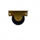 Rodizio P/Cama Auxiliar Tipo Gavetão Rb 50 Zinco Amarelo (Kit C/6 Un)