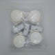 Rodizio Rb 50 Chapa U 25 Mm Para Berço Branco (Kit Com 4 Un) Rodizio Rb 50 Chapa U 25 Mm Para Berço Branco (Kit Com 4 Un)