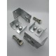 Guia Inferior Para Sistema De Portas De Correr Stb 11 Hettich 3 Portas