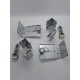 Guia Inferior Para Sistema De Portas De Correr Stb 11 Hettich 3 Portas