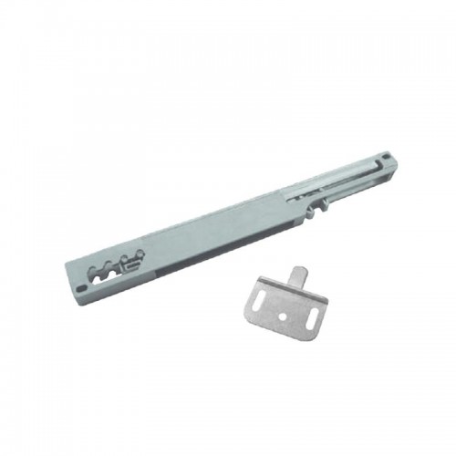Kit Amortecedor Para Sistema De Portas De Correr Duo 1 Porta Cor Cinza Kit Amortecedor Para Sistema De Portas De Correr Duo 1 Porta Cor Cinza
