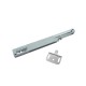 Kit Amortecedor Para Sistema De Portas De Correr Duo 1 Porta Cor Cinza Kit Amortecedor Para Sistema De Portas De Correr Duo 1 Porta Cor Cinza