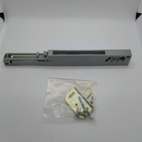 Kit Amortecedor Para Sistema De Portas De Correr Duo 1 Porta Cor Cinza Kit Amortecedor Para Sistema De Portas De Correr Duo 1 Porta Cor Cinza