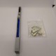 Kit Amortecedor Para Sistema De Portas De Correr Duo 1 Porta Cor Cinza Kit Amortecedor Para Sistema De Portas De Correr Duo 1 Porta Cor Cinza