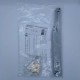 Kit Amortecedor Para Sistema De Portas De Correr Duo 1 Porta Cor Cinza Kit Amortecedor Para Sistema De Portas De Correr Duo 1 Porta Cor Cinza
