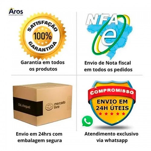 Kit Promocional Sistema De Portas De Correr Duo 14 Bigfer 3 Portas
