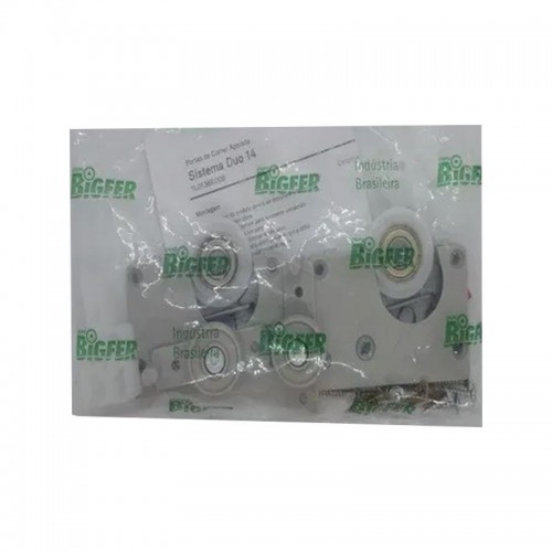 Kit Promocional Sistema De Portas De Correr Duo 14 Bigfer 3 Portas