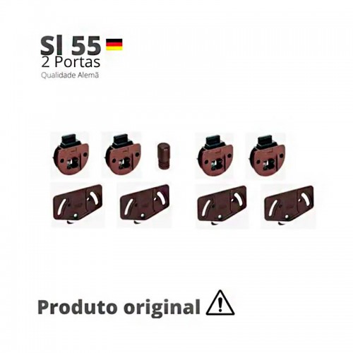 Sistema De Portas De Correr Sl 55 Hettich 2 Portas