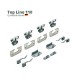Sistema De Portas De Correr Tl 110 Hettich 2 Portas Sem Amortecimento Sistema De Portas De Correr Tl 110 Hettich 2 Portas Sem Amortecimento