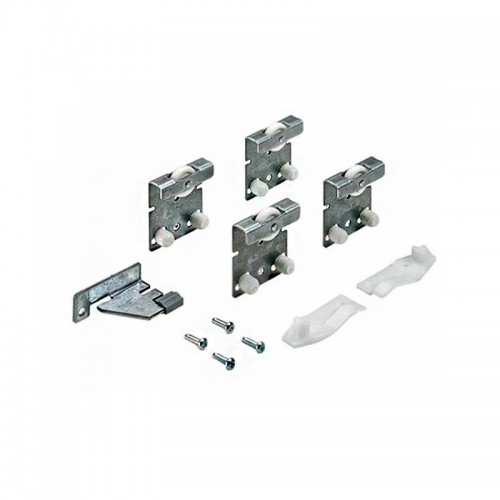 Sistema De Portas De Correr Tl 27 (40 Kg) Hettich 2 Portas