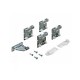 Sistema De Portas De Correr Tl 27 (40 Kg) Hettich 2 Portas Sistema De Portas De Correr Tl 27 (40 Kg) Hettich 2 Portas