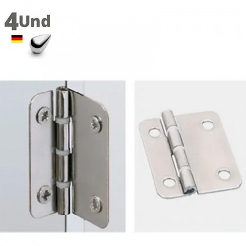 Dobradiça Central Para Kit Wing Line 26 Hettich (Kit Com 4 Peças)